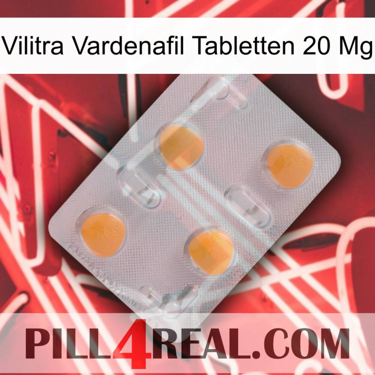Vilitra Vardenafil Tablets 20 Mg 24